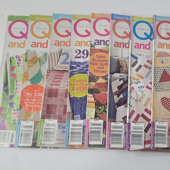 Lot of 8 QUILT & MORE Magazines by Better Homes & Gardens Creative Collection - Picture 1 of 16